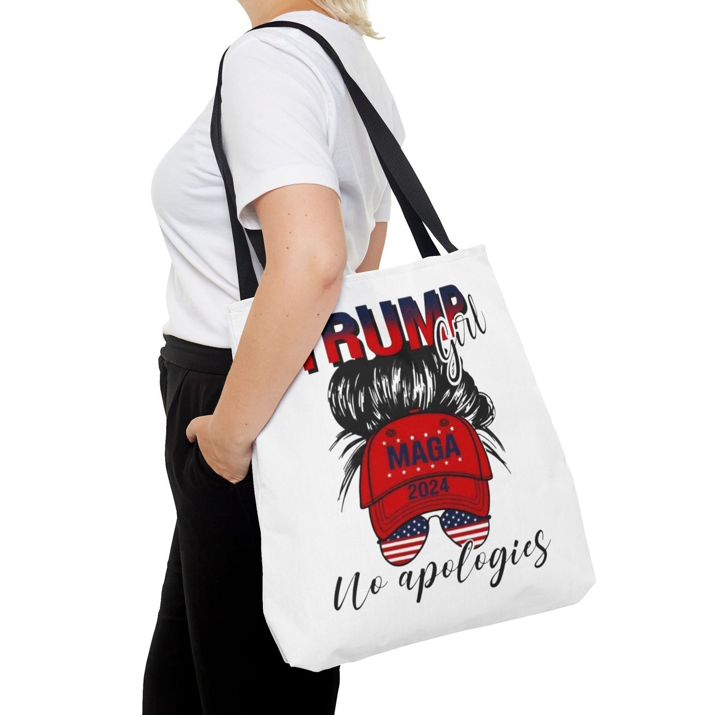 Trump Girl Tote Bag (AOP)