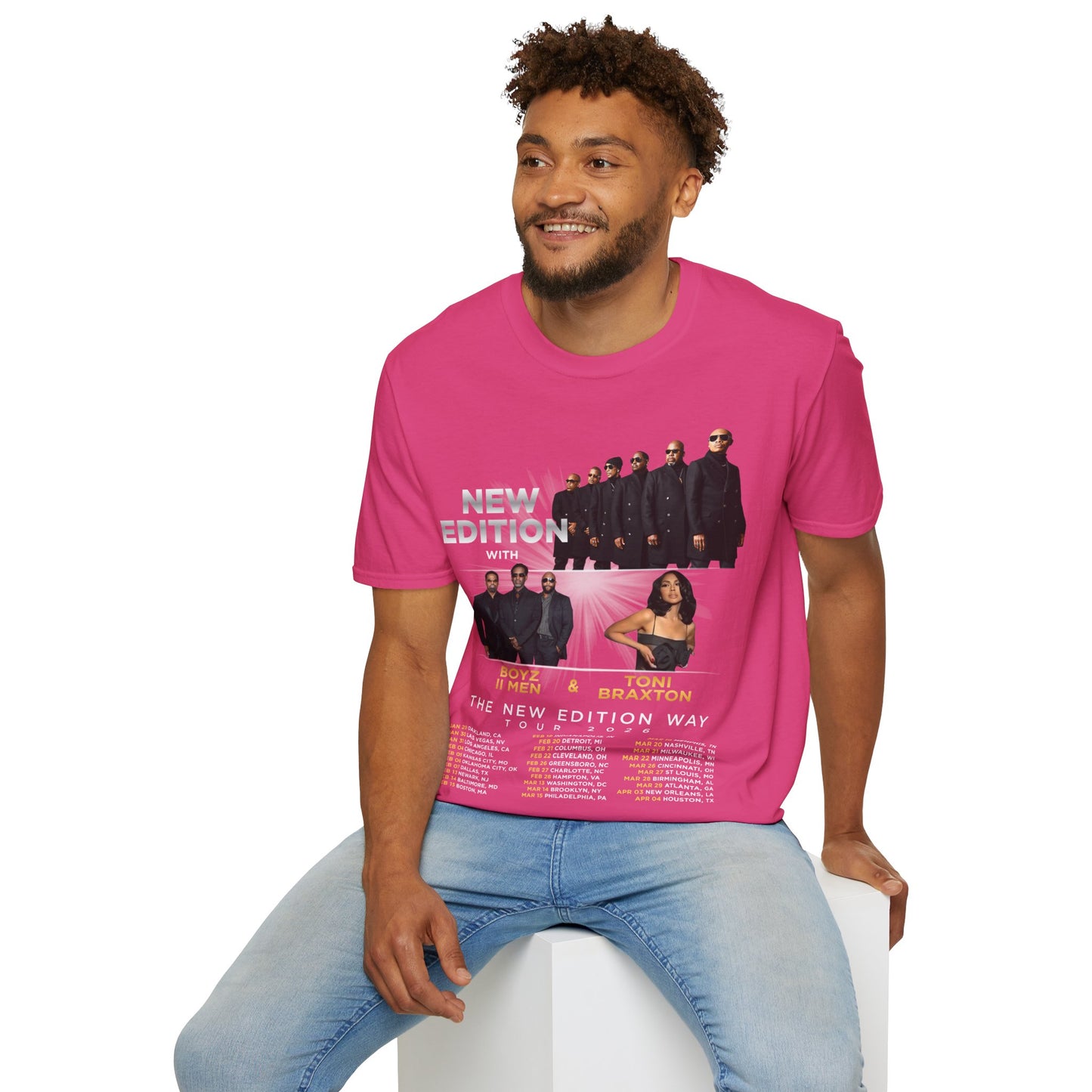 NE Tour 2026 Unisex Softstyle T-Shirt