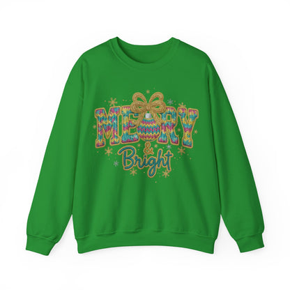 Yarn Merry Christmas Unisex Heavy Blend™ Crewneck Sweatshirt