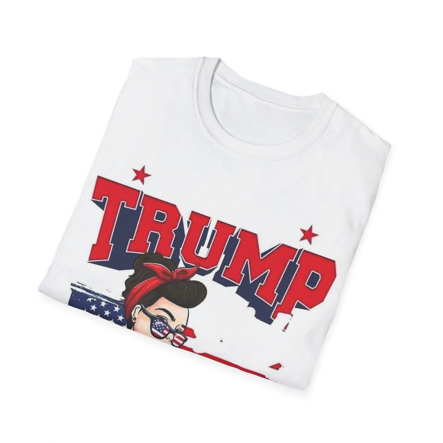 Trump get over it Unisex Softstyle T-Shirt