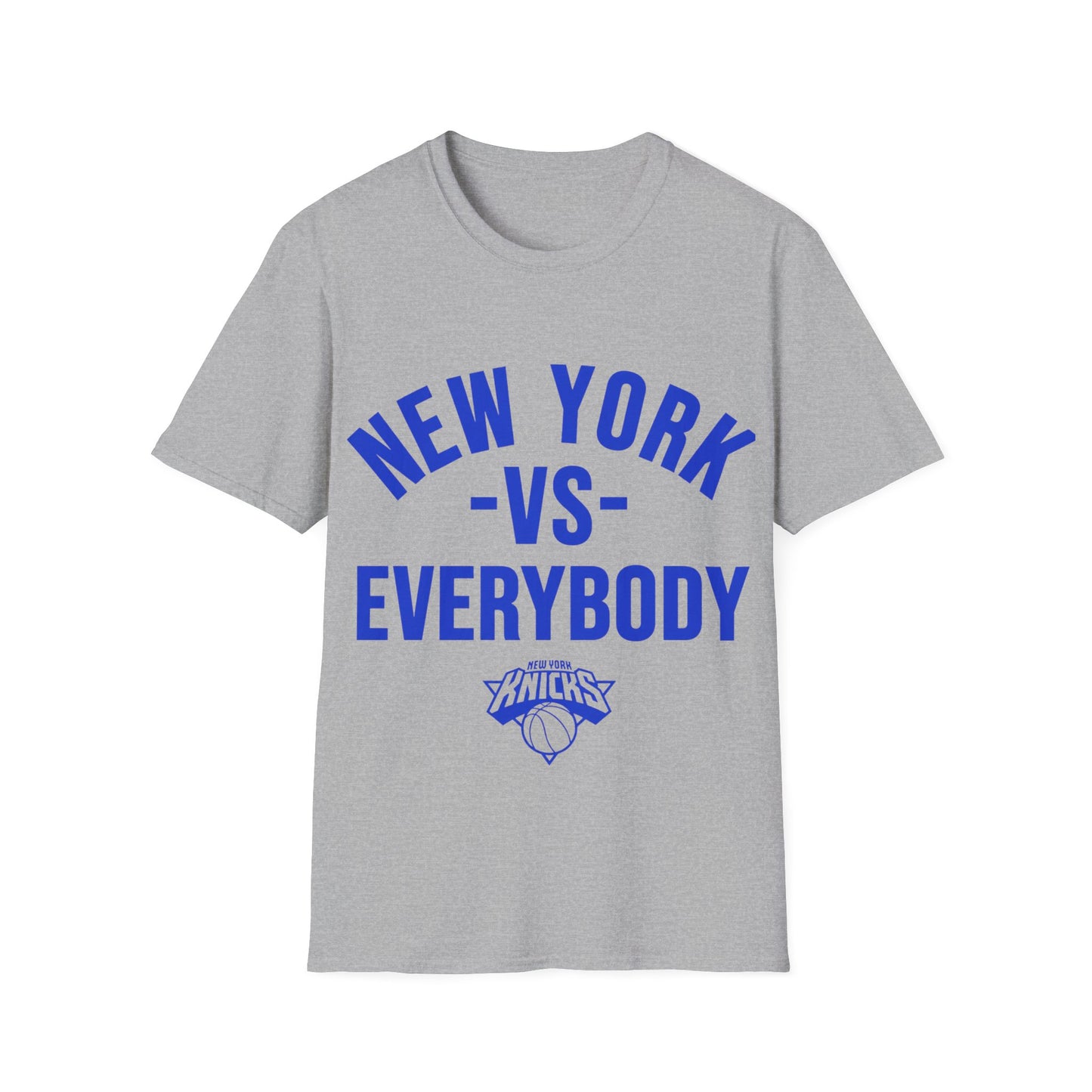 New York vs Everybody Blue Unisex Softstyle T-Shirt
