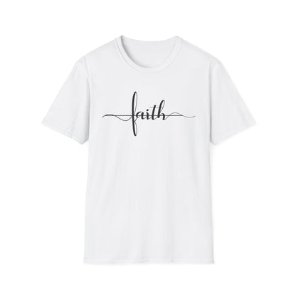 Faith horizontal -Inspired Unisex Softstyle T-Shirt, Inspirational Tee