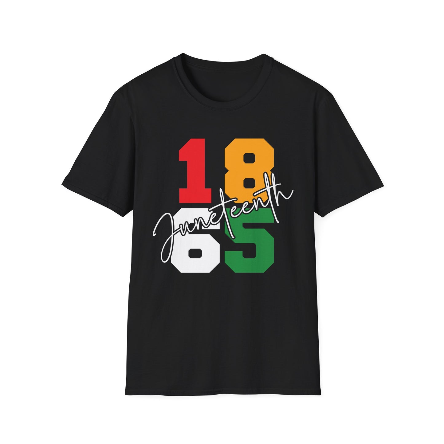 Juneteenth Celebration T-Shirt, Comfort Tee, Unisex Fashion, Black History Month, Gift for Activists, Casual Wear, 1865 Shirt