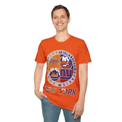 Sports Collage Unisex Softstyle T-Shirt