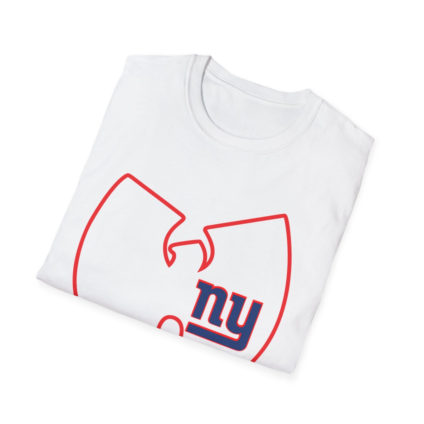 Wu in Blue Unisex Softstyle T-Shirt