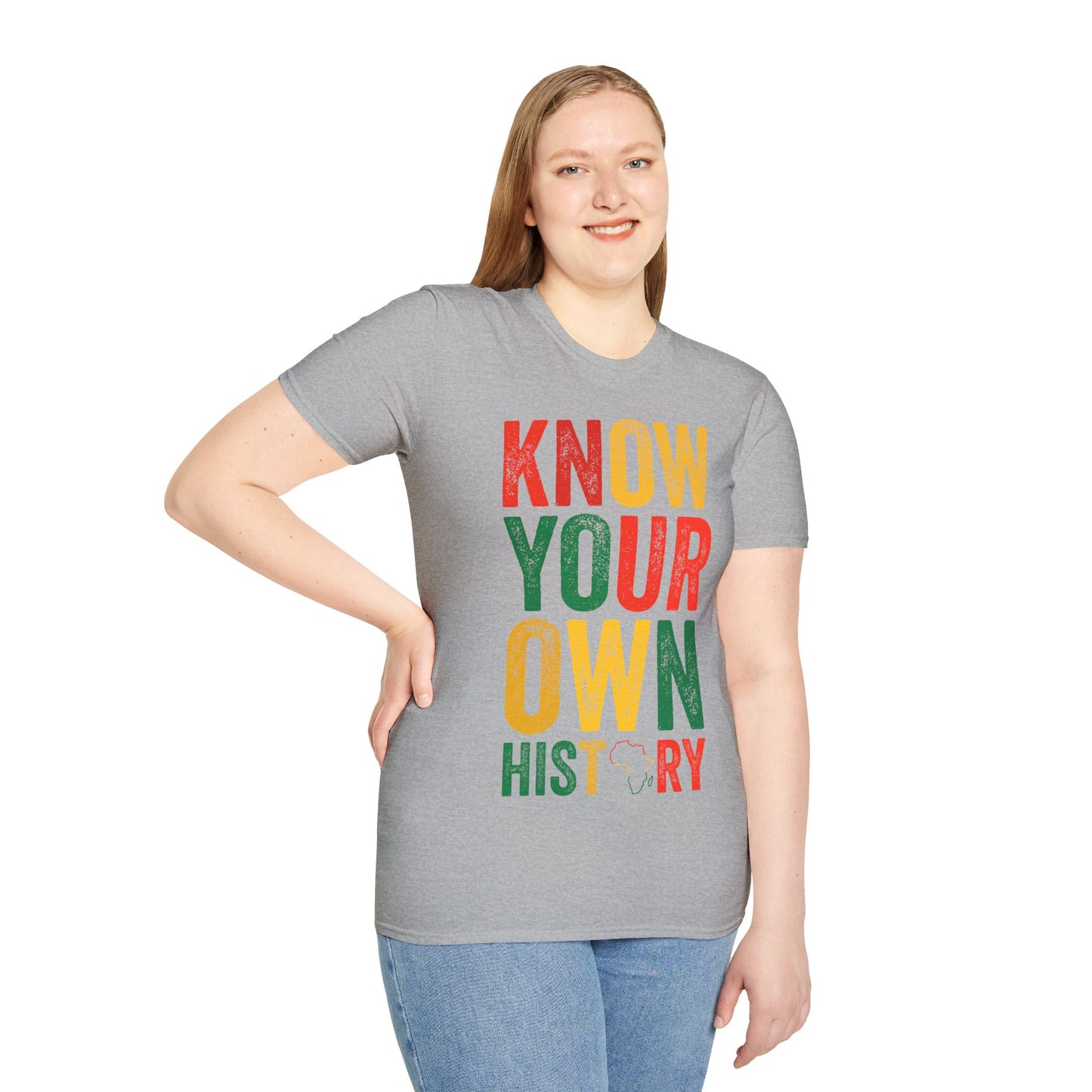 Know your own history Unisex Softstyle T-Shirt