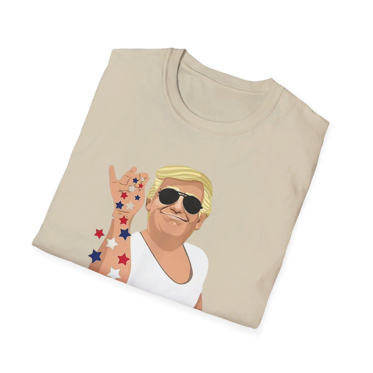 Salt bae trump Unisex Softstyle T-Shirt