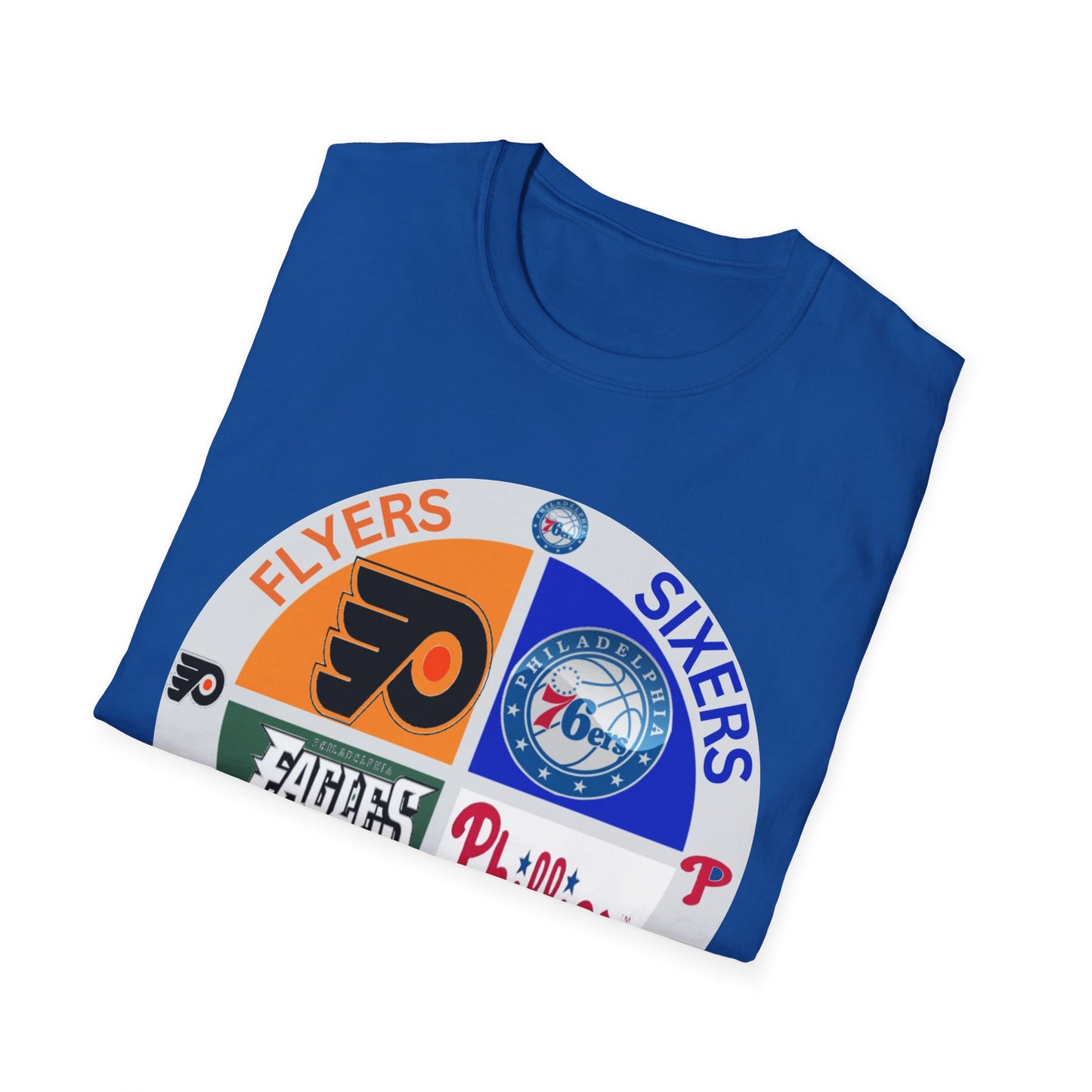Sports Collage Philly Unisex Softstyle T-Shirt