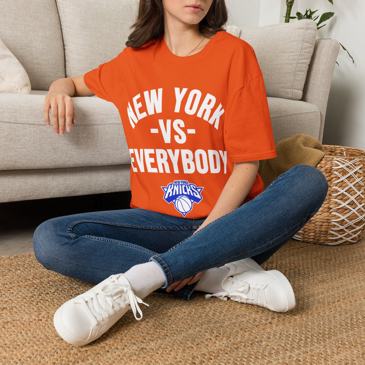 New York vs Everybody 2 Unisex Softstyle T-Shirt