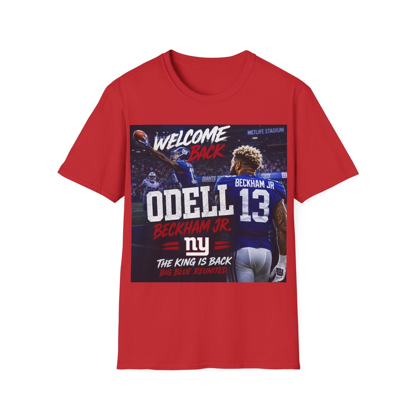 Welcome Back Odell Unisex Softstyle T-Shirt