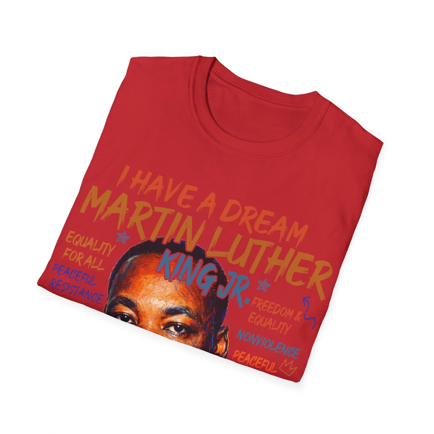 Martin L. King, Jr Unisex Softstyle T-Shirt