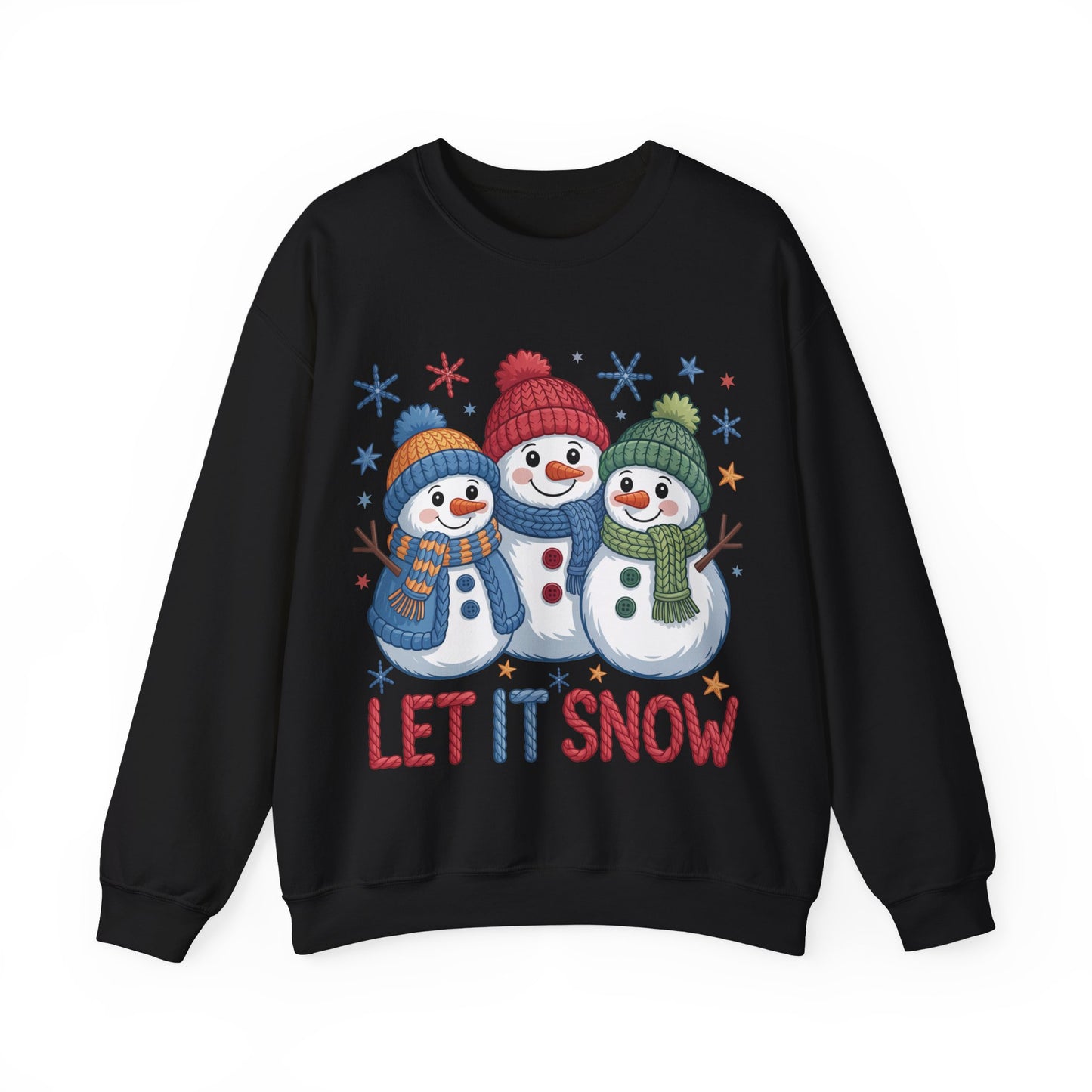Let it Snow Unisex Heavy Blend™ Crewneck Sweatshirt