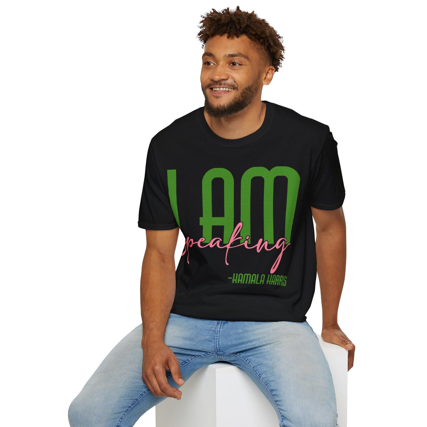 I am speaking Unisex Softstyle T-Shirt