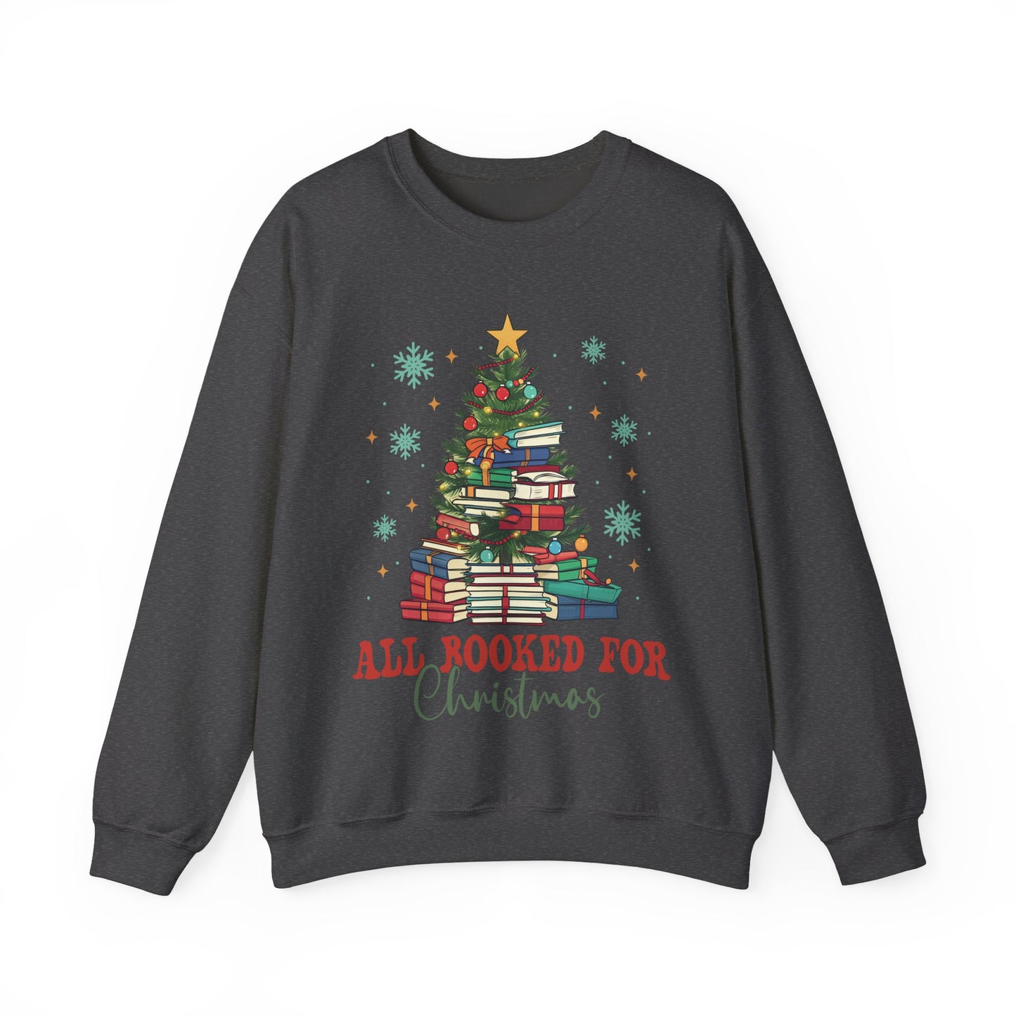 All booked for Christmas Unisex Heavy Blend™ Crewneck Sweatshirt