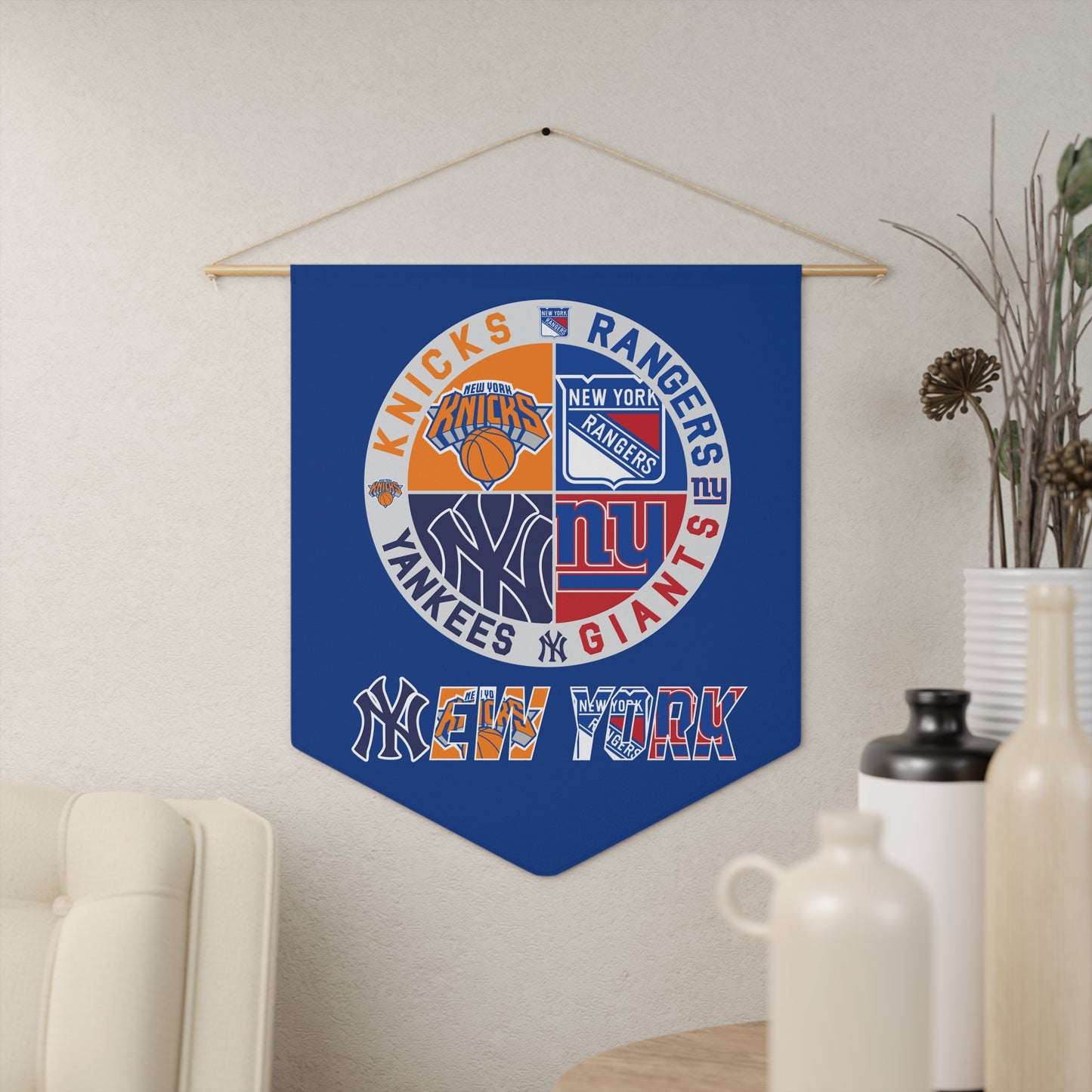 NY Teams Pennant