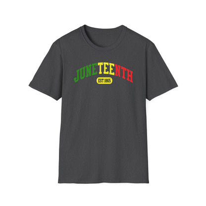 Juneteenth Collegiate Unisex Softstyle T-Shirt