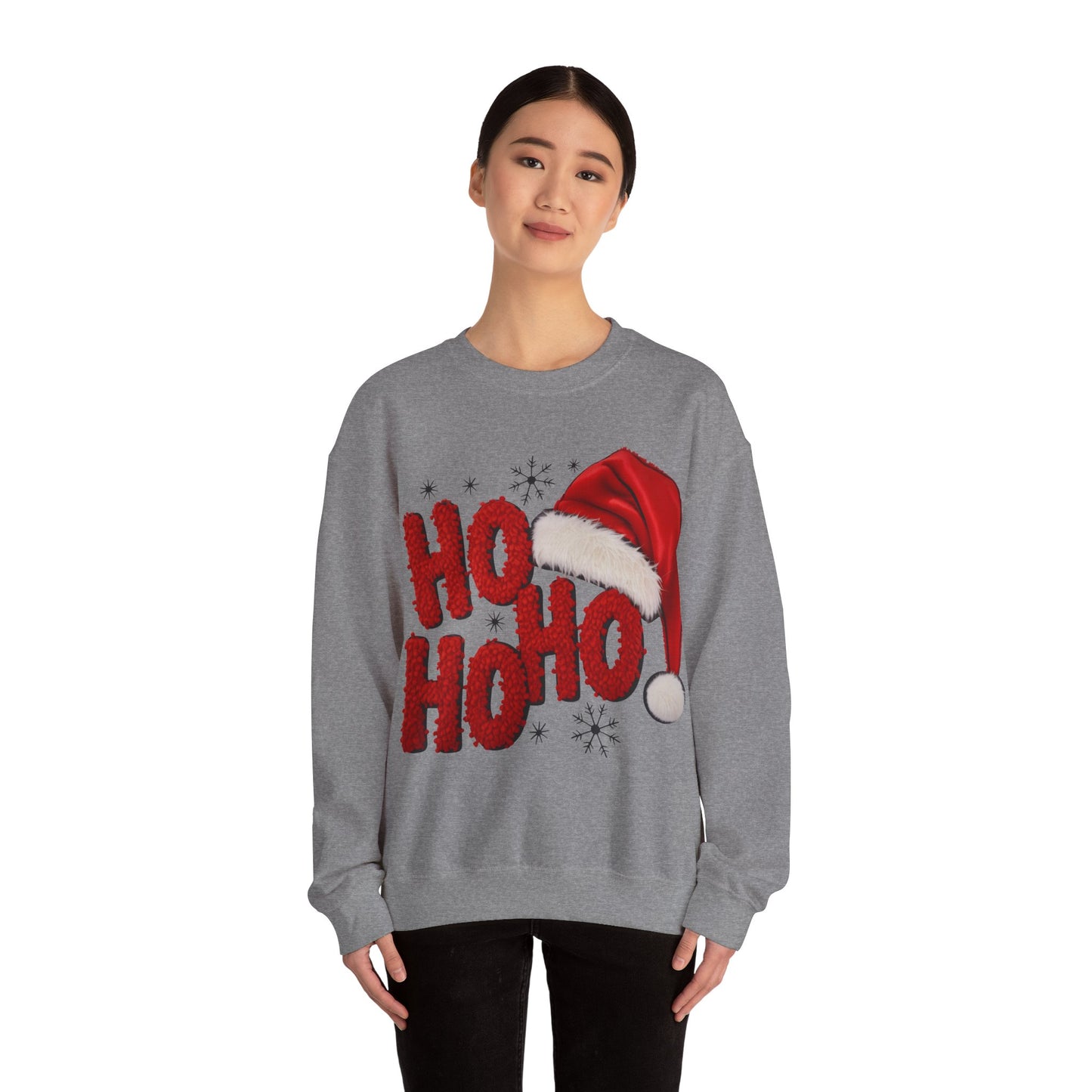 Ho Ho Ho Unisex Heavy Blend™ Crewneck Sweatshirt