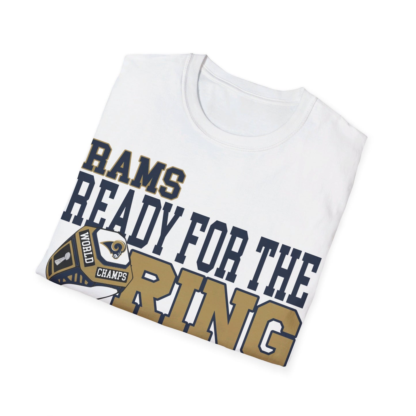 Ready for the ring LA Unisex Softstyle T-Shirt