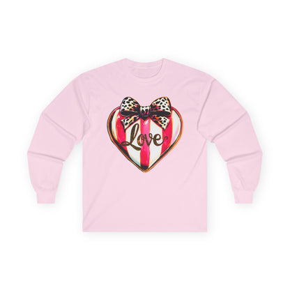 Love/heart Unisex Ultra Cotton Long Sleeve Tee