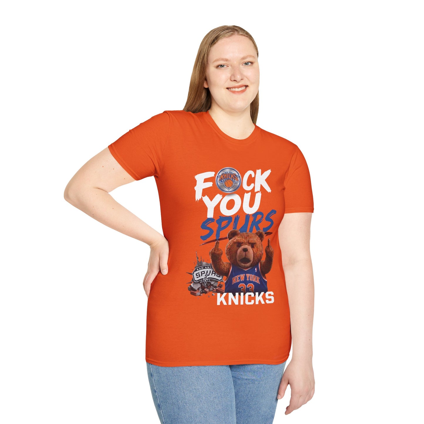 F you Unisex Softstyle T-Shirt