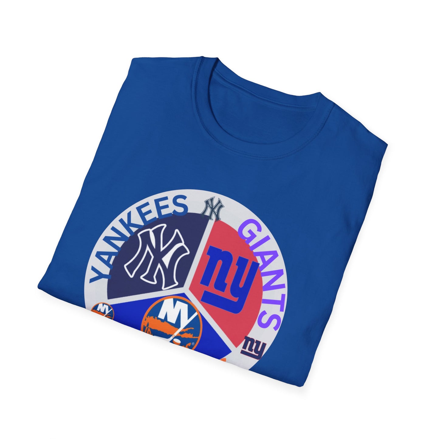 NY sports teams nyy nyi nyg Unisex Softstyle T-Shirt