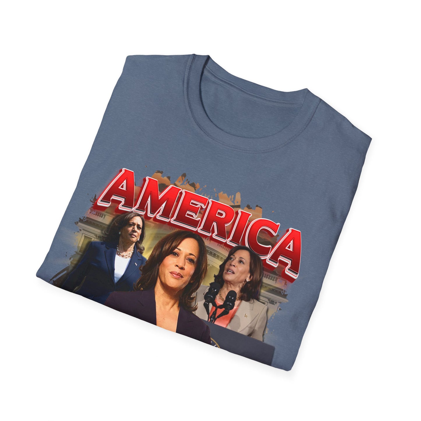 America needs a shero Unisex Softstyle T-Shirt