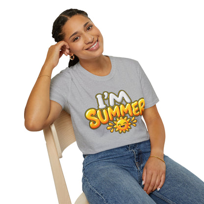 I'm Summer Unisex Softstyle T-Shirt