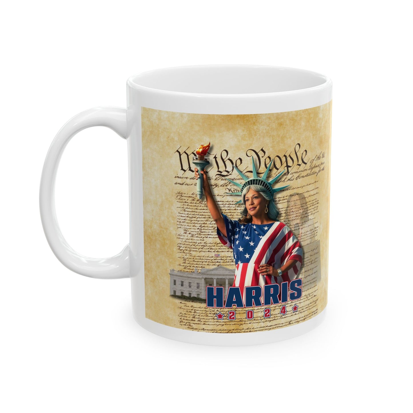 President Liberty Ceramic Mug, (11oz, 15oz)