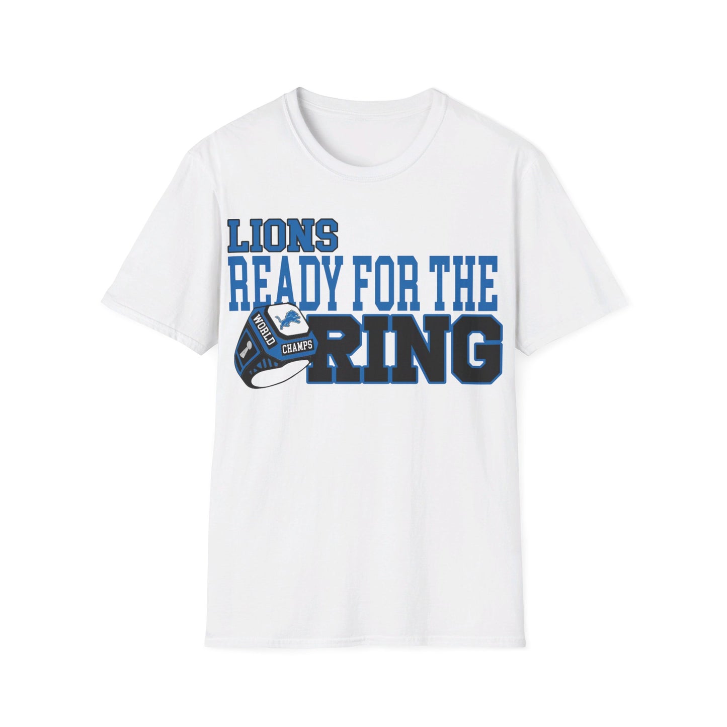 Ready for the ring det. Unisex Softstyle T-Shirt