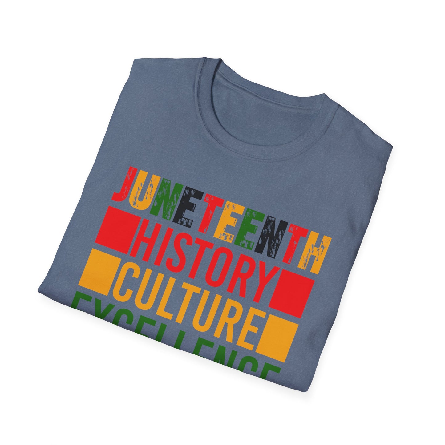 Juneteenth Unisex Softstyle T-Shirt | Empowering History & Culture Tee, Black History Month Apparel, Gift for Activists, Commemorative Shirt