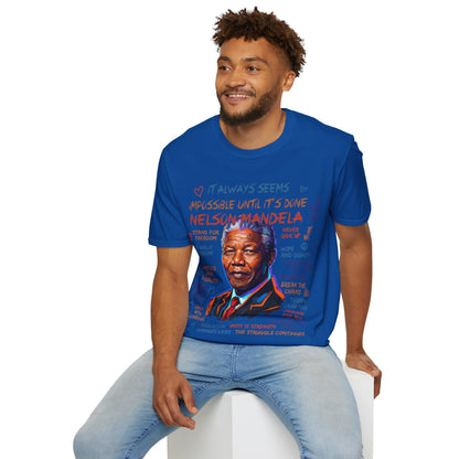 Nelson Mandela Unisex Softstyle T-Shirt