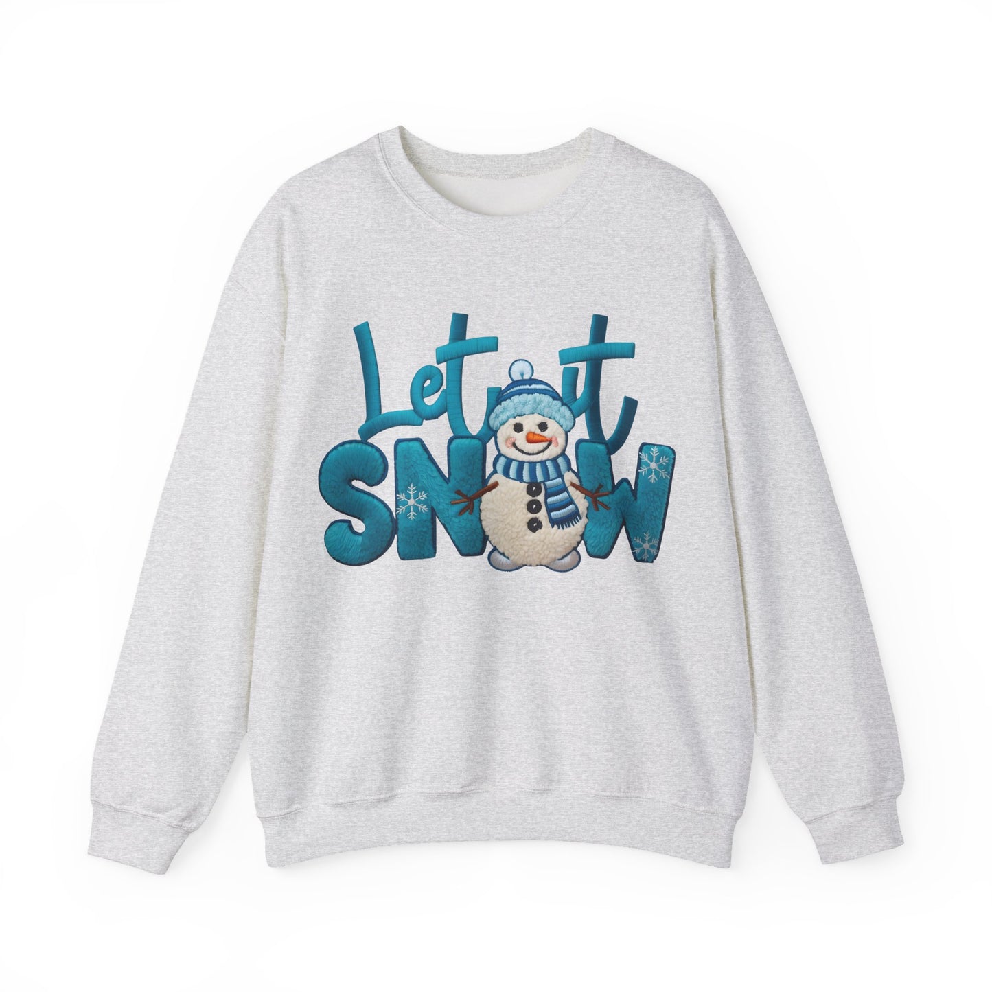 Let it Snow Unisex Heavy Blend™ Crewneck Sweatshirt