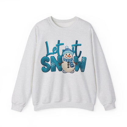 Let it Snow Unisex Heavy Blend™ Crewneck Sweatshirt