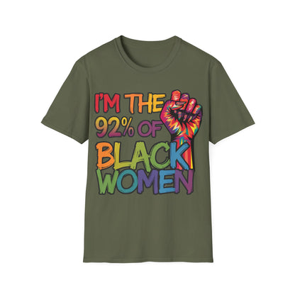 I'm the 92% Unisex Softstyle T-Shirt