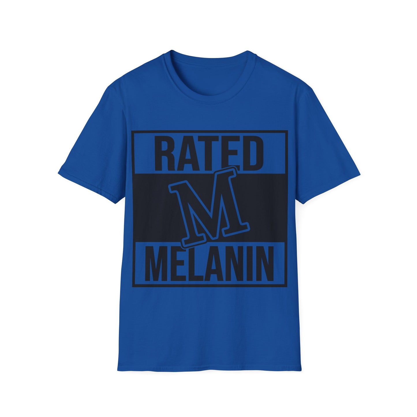 Rated M Melanin Unisex Softstyle T-Shirt