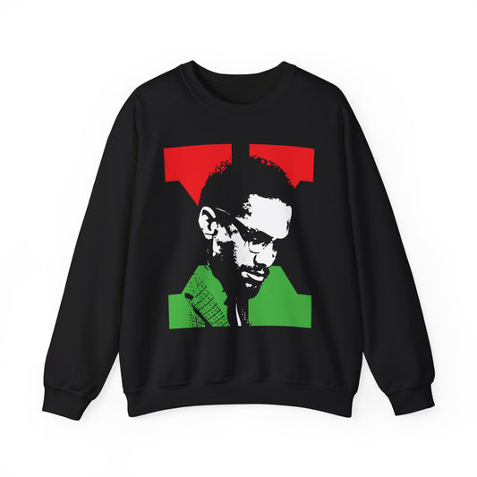 Malcolm X silhouette sweatshirt
