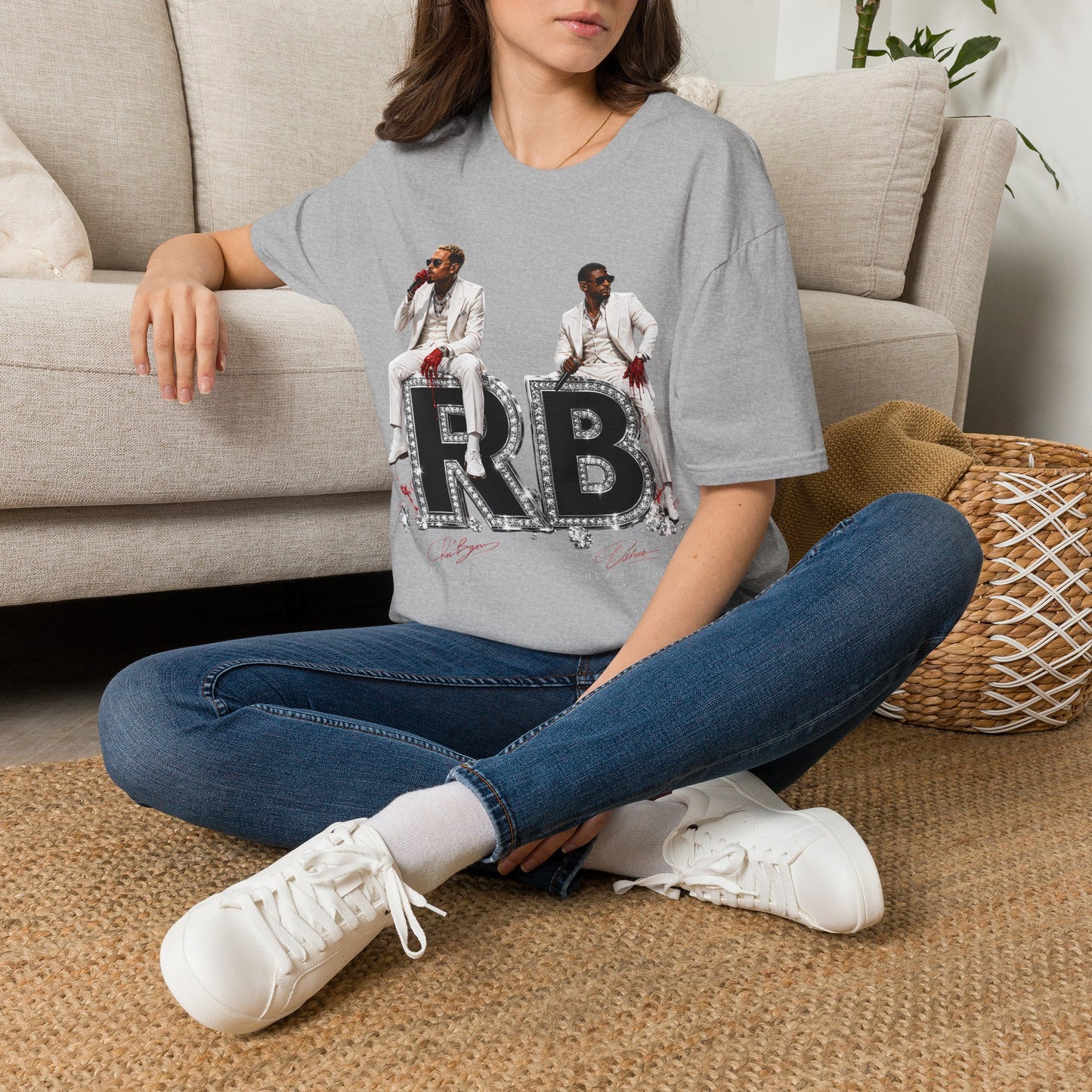 R & B Usher, Chris Unisex Softstyle T-Shirt