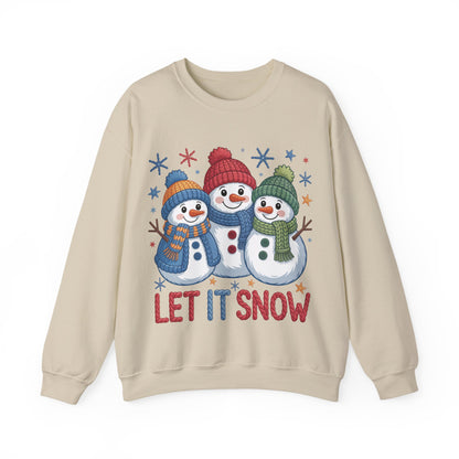 Let it Snow Unisex Heavy Blend™ Crewneck Sweatshirt