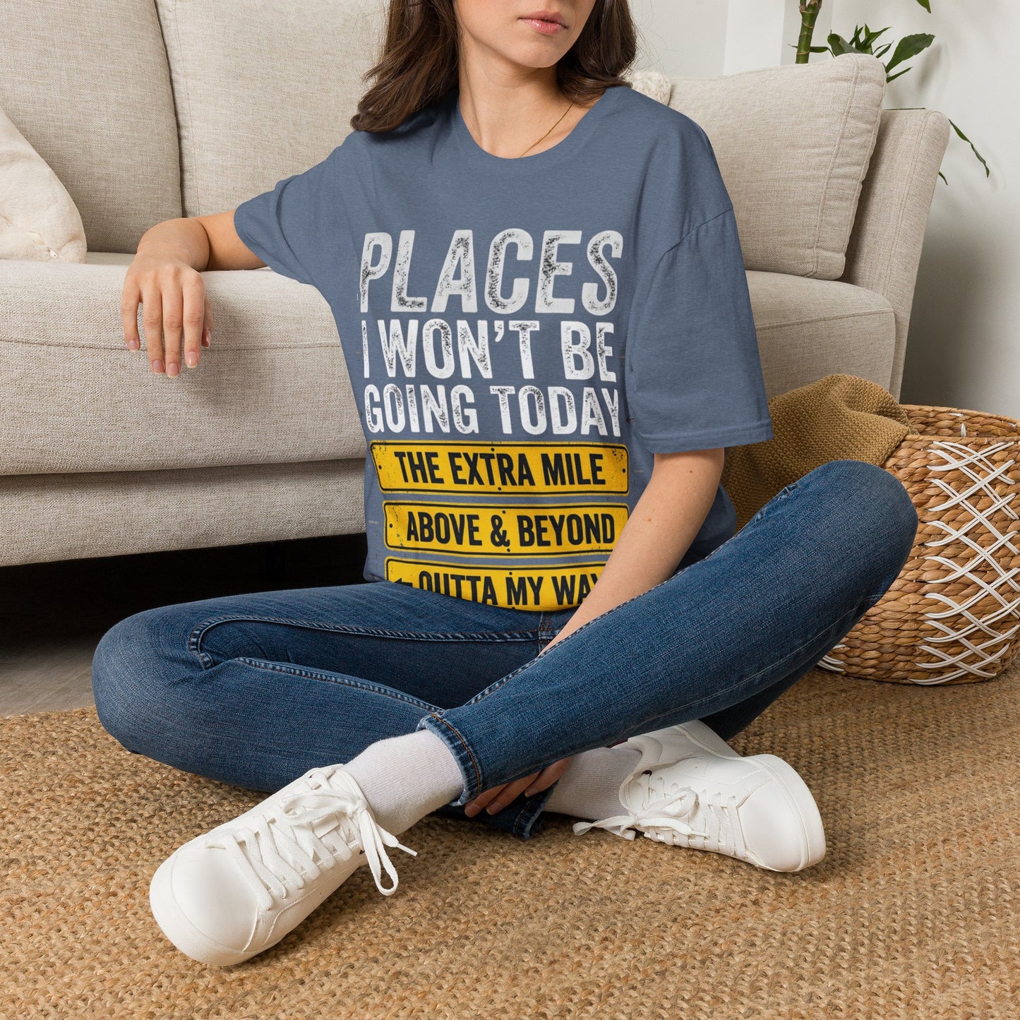 Places I won't be going Unisex Softstyle T-Shirt