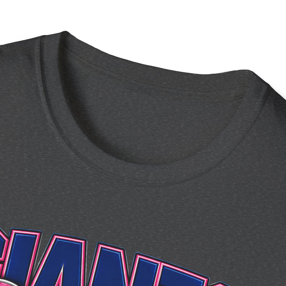 Giants Cancer Awareness Unisex Softstyle T-Shirt