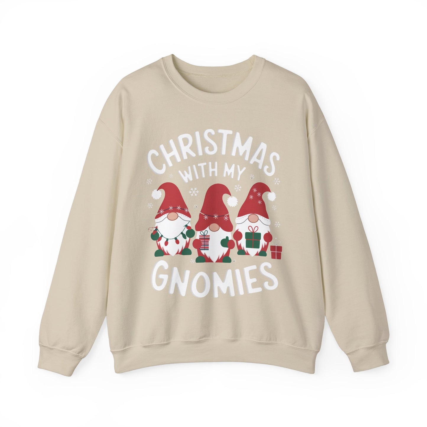 Christmas with my Gnomies Unisex Heavy Blend™ Crewneck Sweatshirt