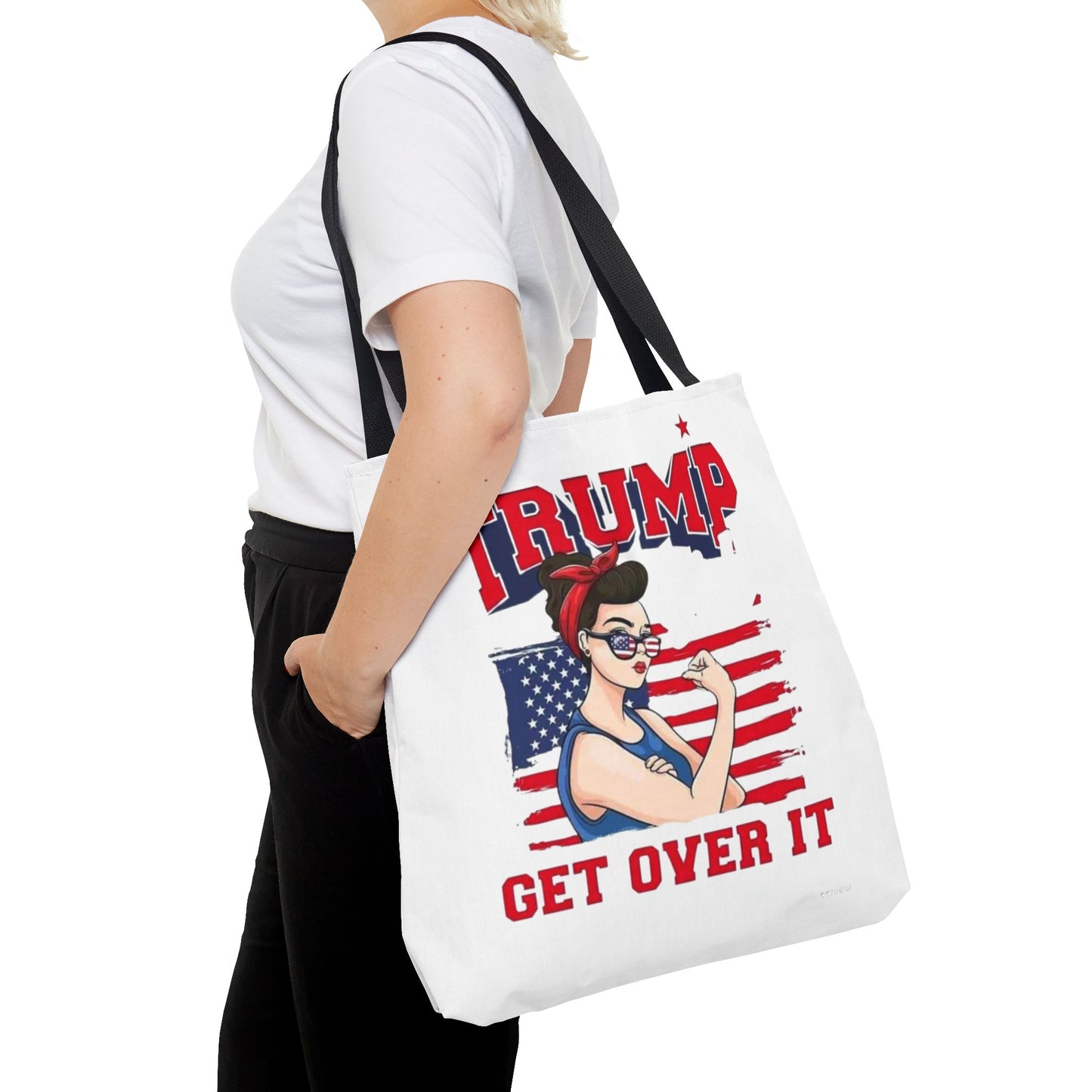 Trump get over it Tote Bag (AOP)