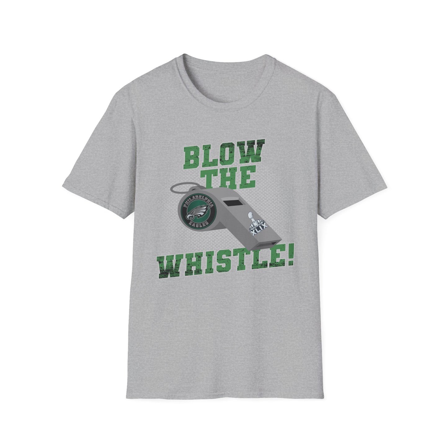 Blow the whistle Unisex Softstyle T-Shirt