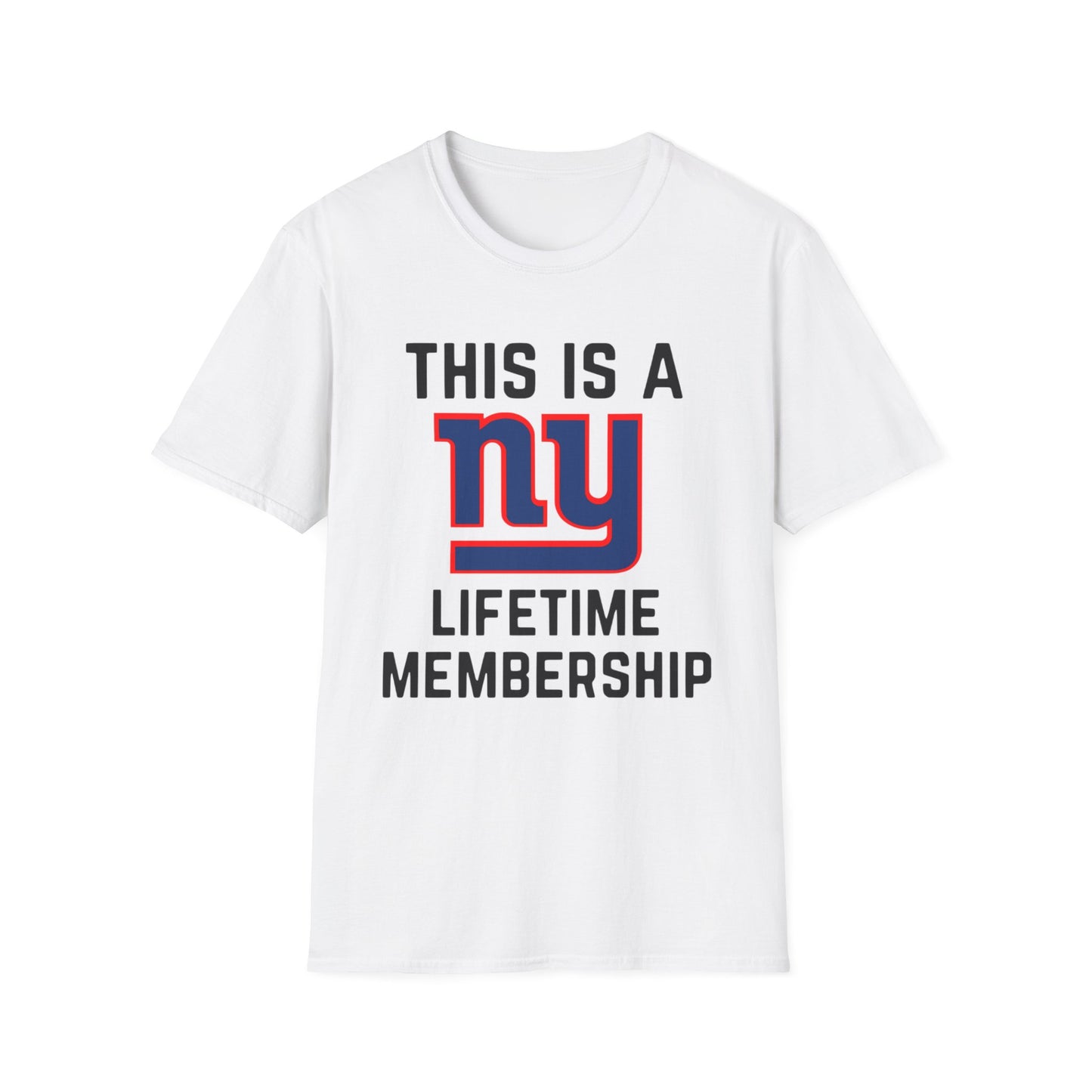 This is a lifetime membership Unisex Softstyle T-Shirt