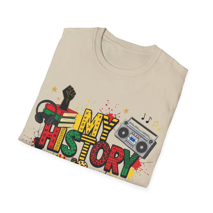 My history is strong Unisex Softstyle T-Shirt
