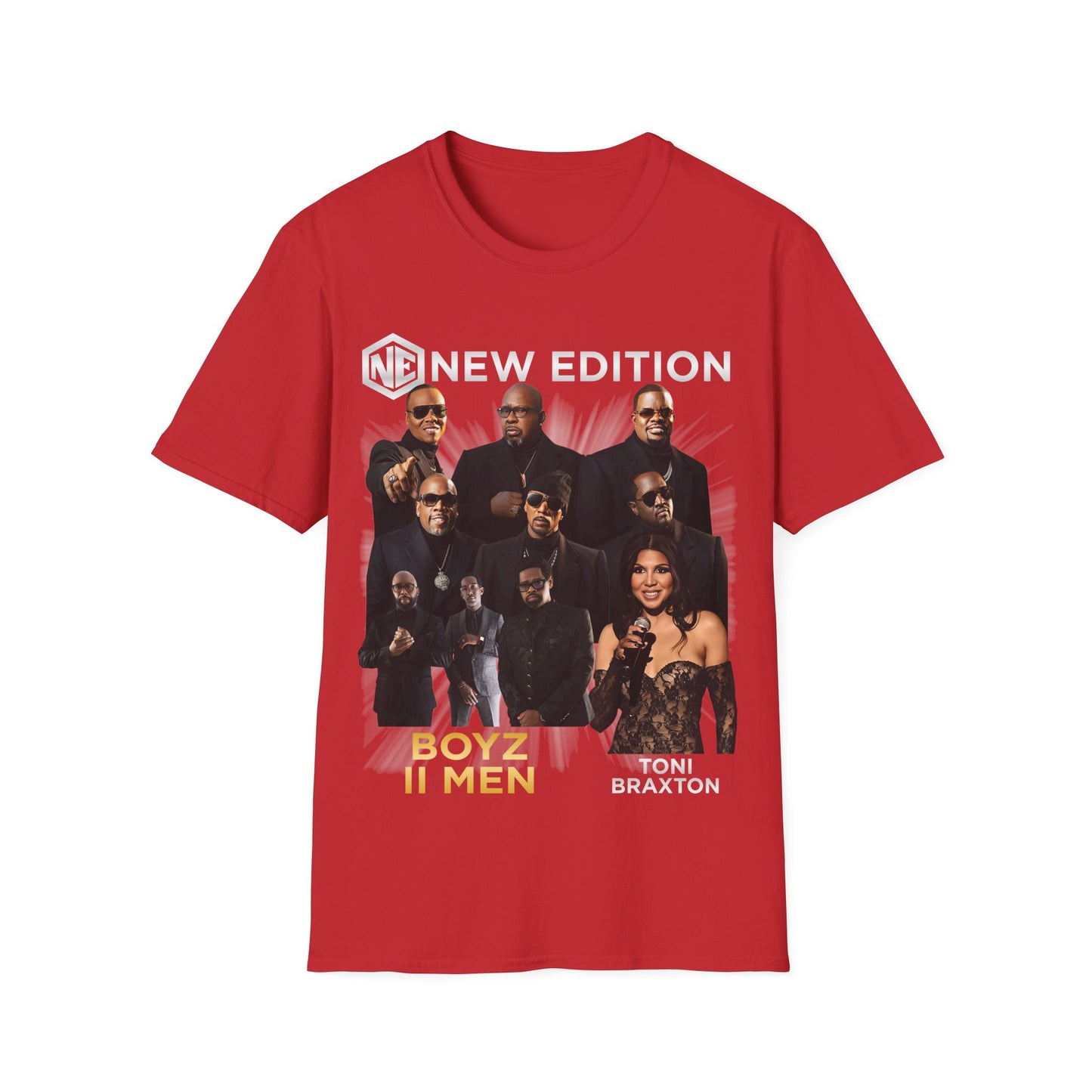 New Edition Tour 2026 Unisex Softstyle T-Shirt