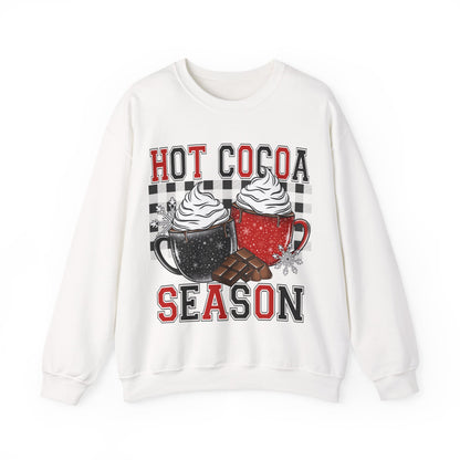 Hot Cocoa Season Unisex Heavy Blend™ Crewneck Sweatshirt