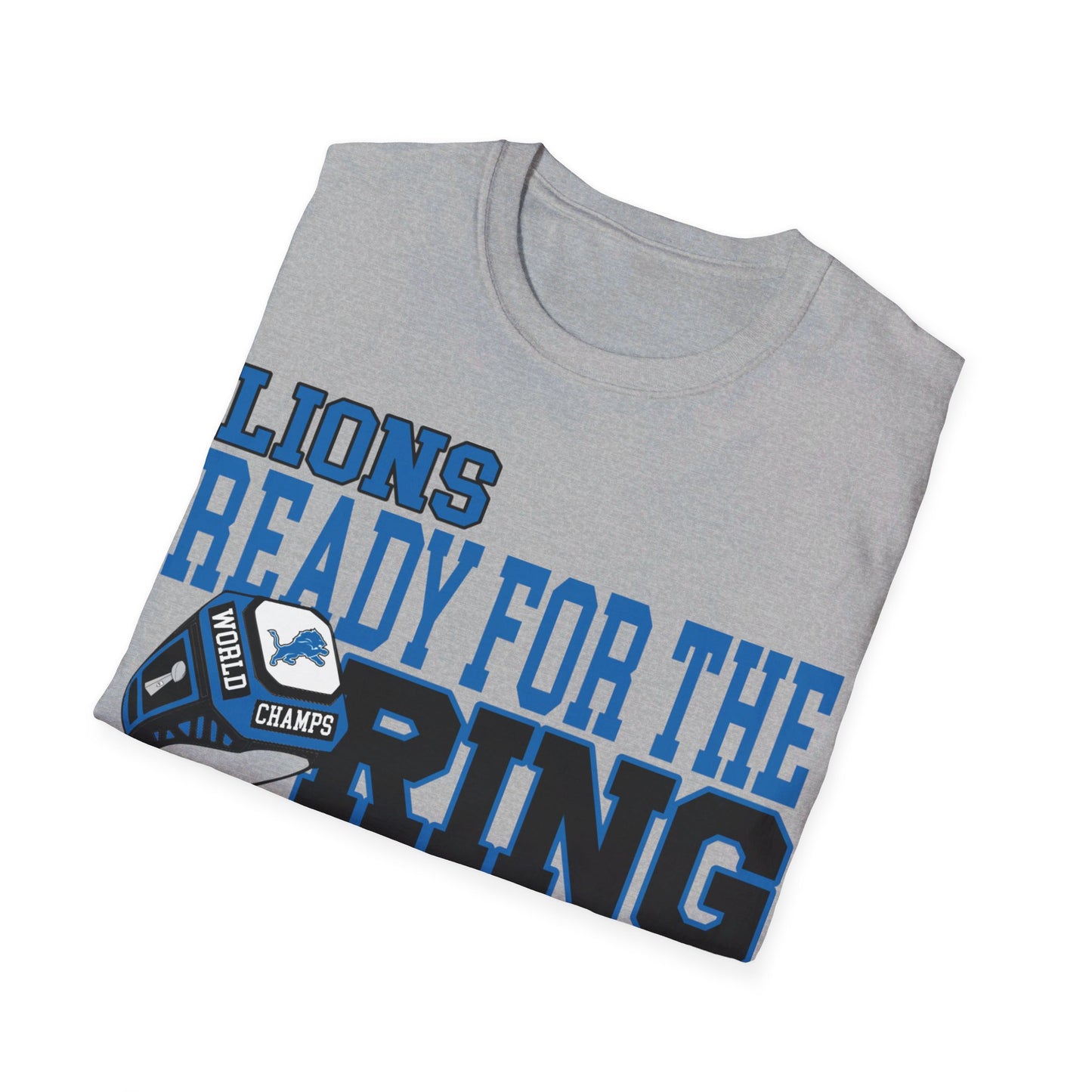 Ready for the ring det. Unisex Softstyle T-Shirt