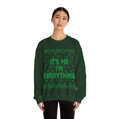 It's me, I'm everything green Unisex Heavy Blend™ Crewneck Sweatshirt