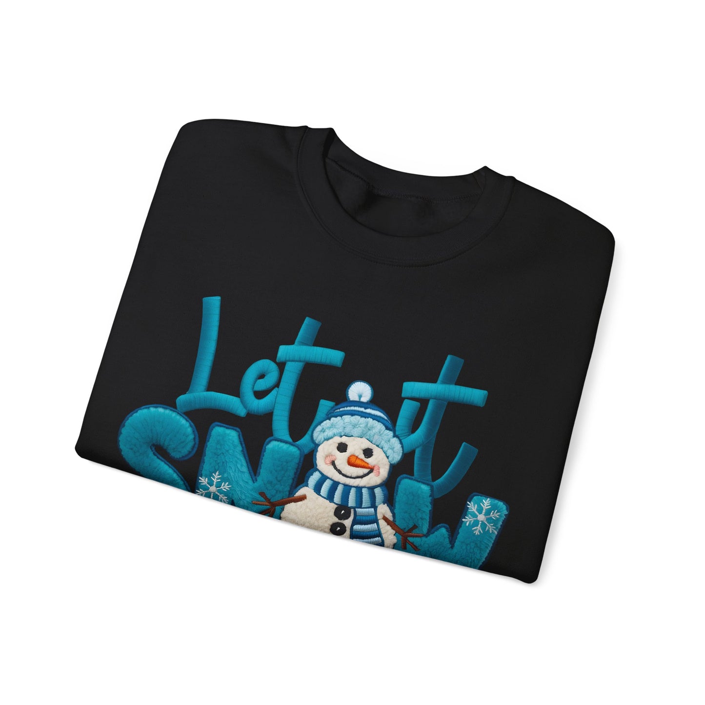 Let it Snow Unisex Heavy Blend™ Crewneck Sweatshirt